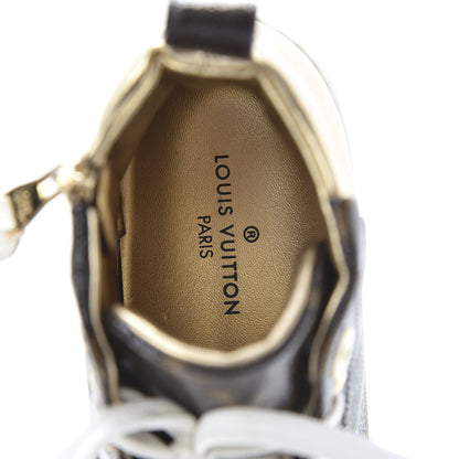 Louis Vuitton Patent Monogram Stellar Sneaker Boots 35.5 Gold 8 of 8