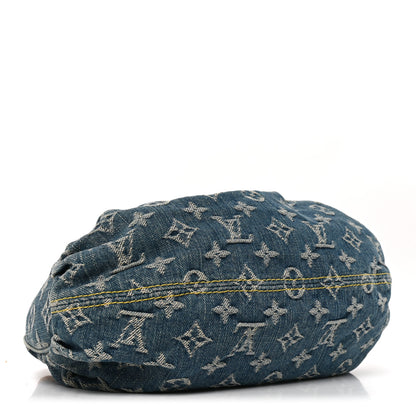 Louis Vuitton Monogram Denim Pleaty Blue 4 of 9