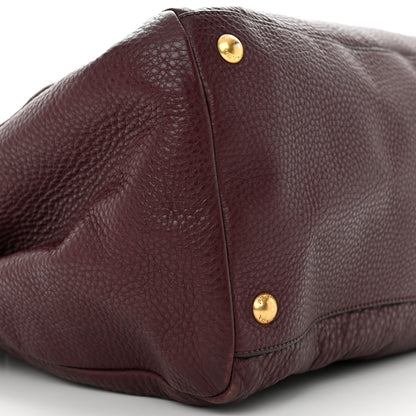 Prada Vitello Phenix Shopping Tote Granato 8 of 12