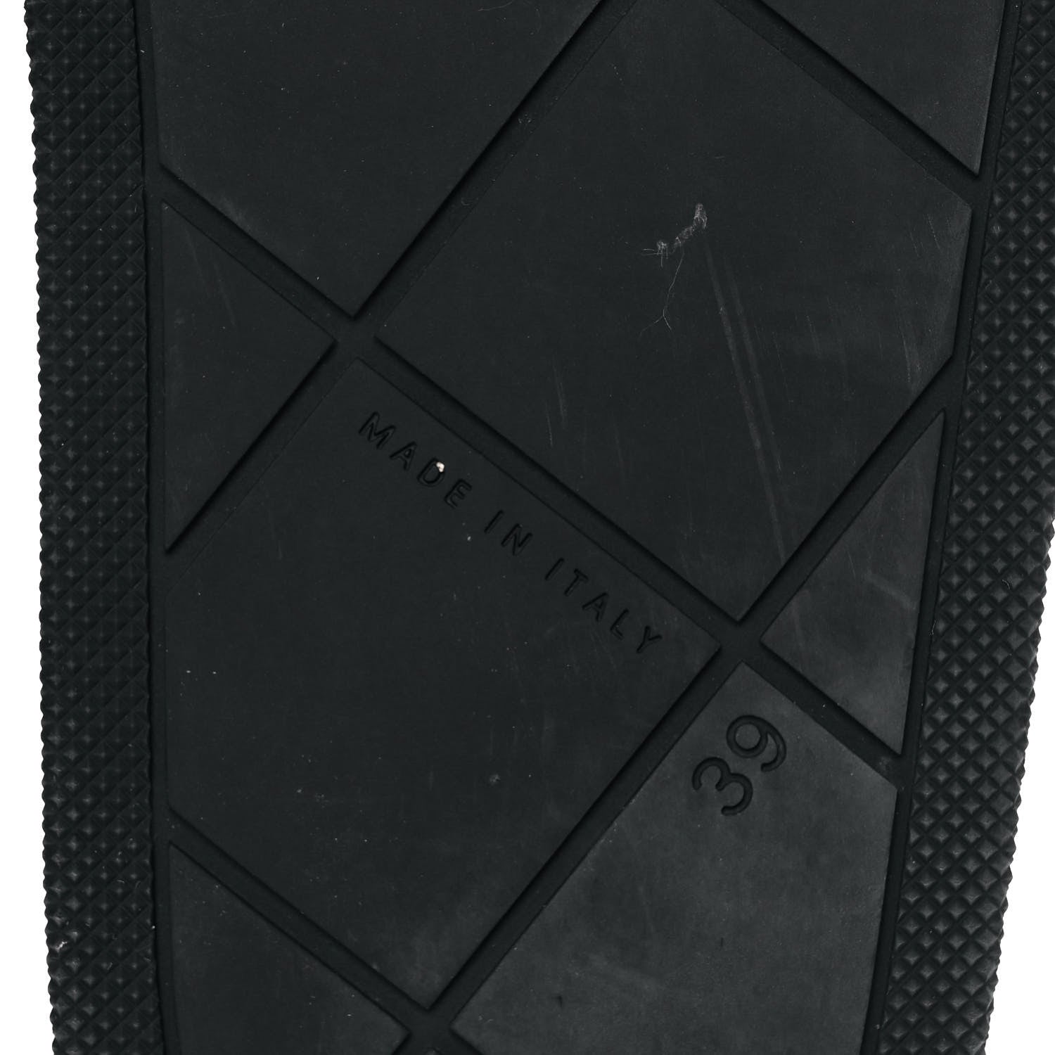 Bottega Veneta Rubber The Slider Sandals 39 Black 6 of 7