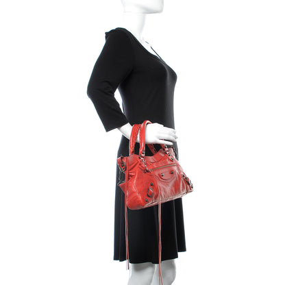 Balenciaga Agneau Classic Hardware First Rouge Coquelicot 2 of 11