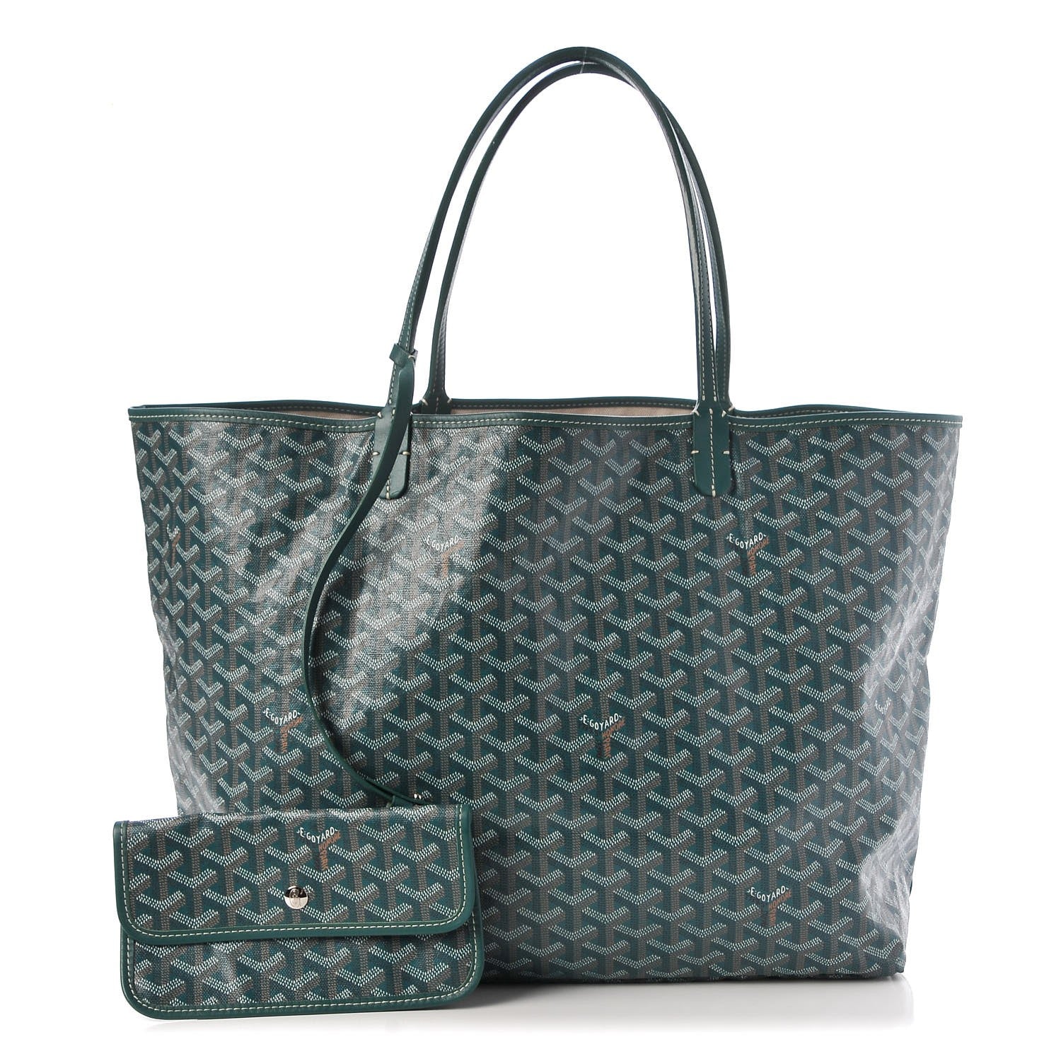 Goyard Goyardine Saint Louis GM Green 1 of 12