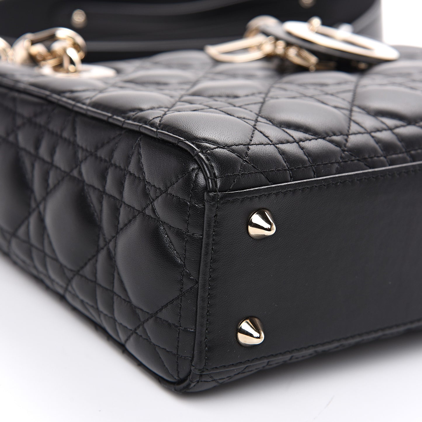 Lambskin Cannage My ABCDior Lady Dior Black