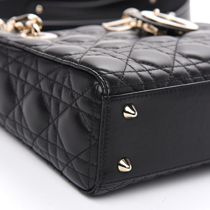 Christian Dior Lambskin Cannage My ABCDior Lady Dior Black 6 of 10