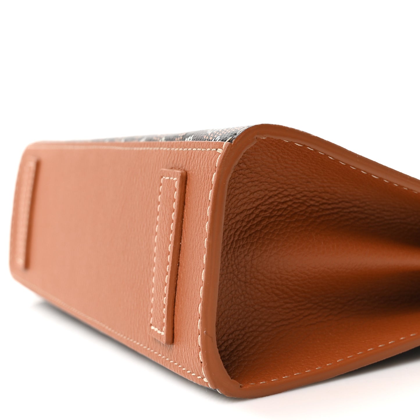 Goyardine Mini Rouette Structure Black Tan