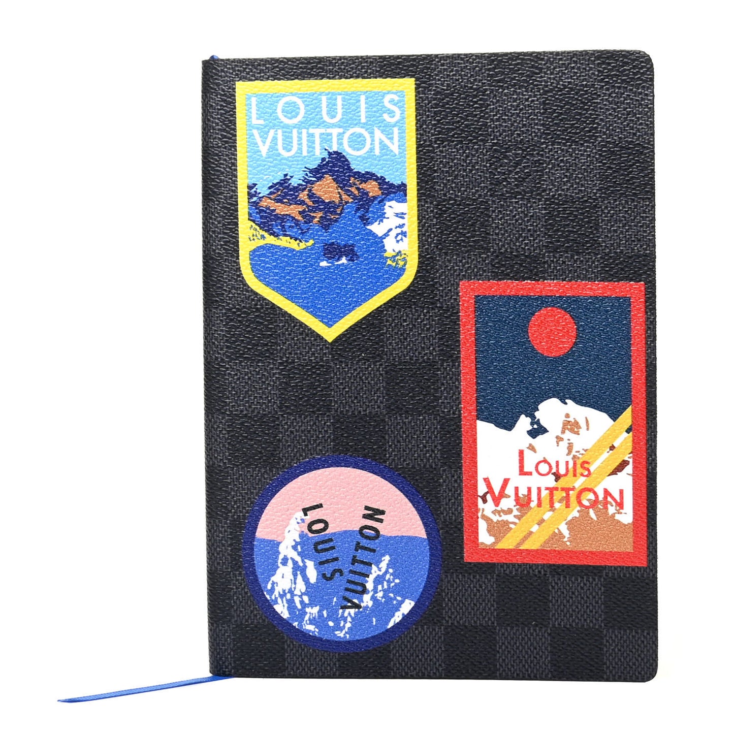 Damier Graphite Alps Patches Clemence Notebook MM