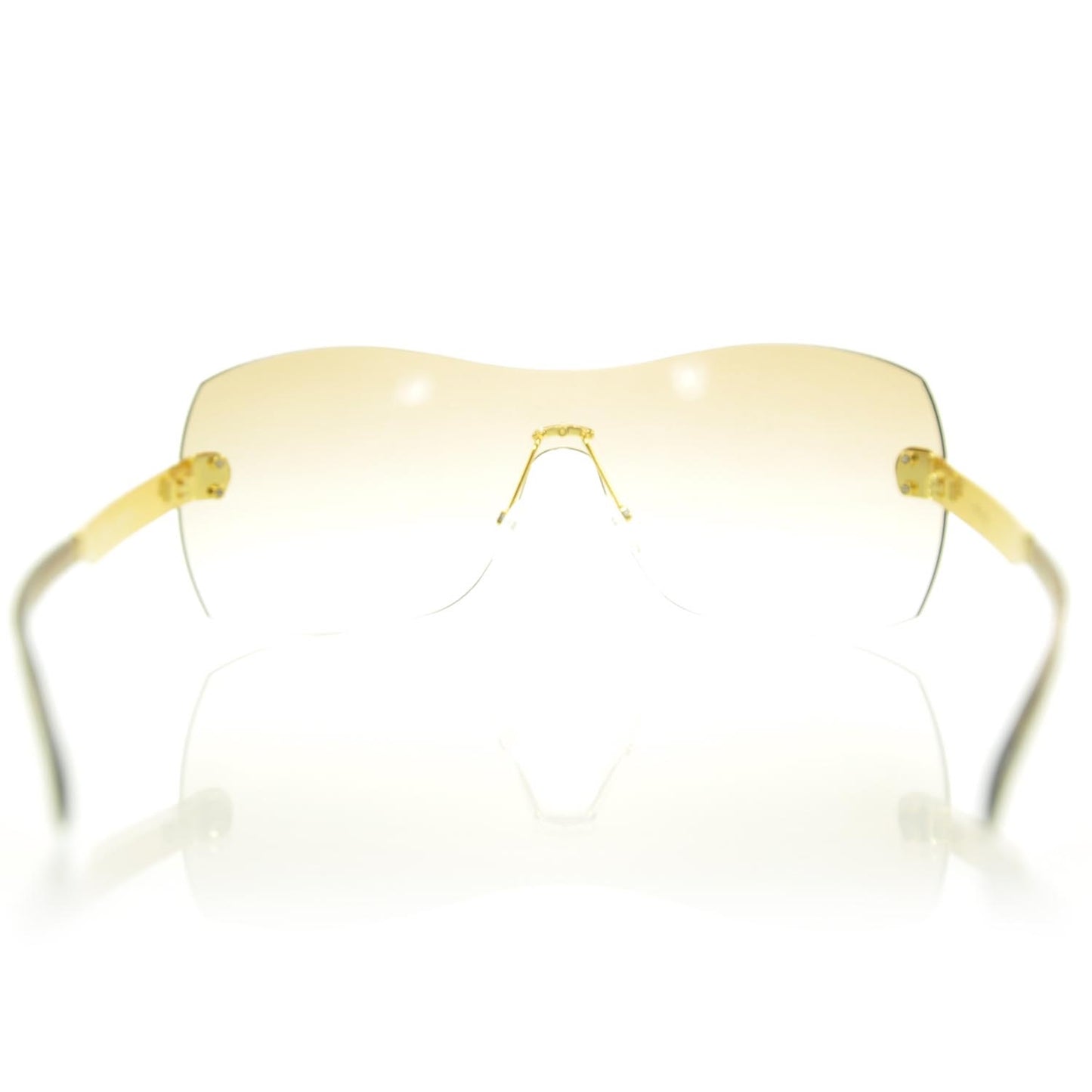 Rimless Sunglasses Peach