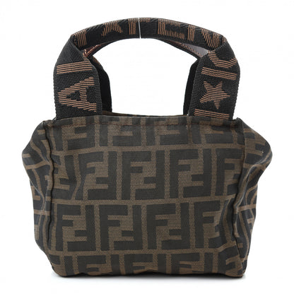 Fendi Fabric FF 1925 Mini Cosmetic Bag Tobacco 1 of 9