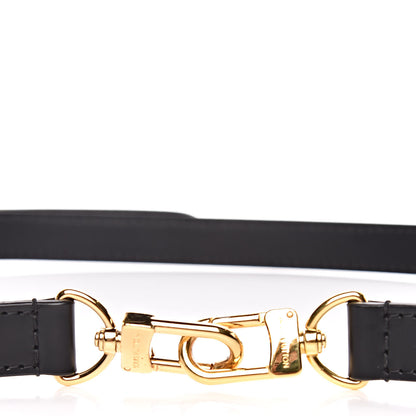 Louis Vuitton Calfskin Adjustable Keepall Bandouliere Shoulder Strap Black 3 of 3