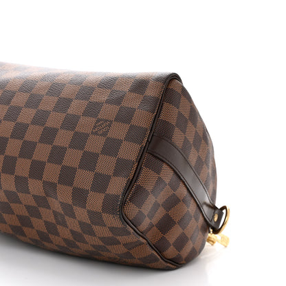 Louis Vuitton Damier Ebene Speedy Bandouliere 25 10 of 10
