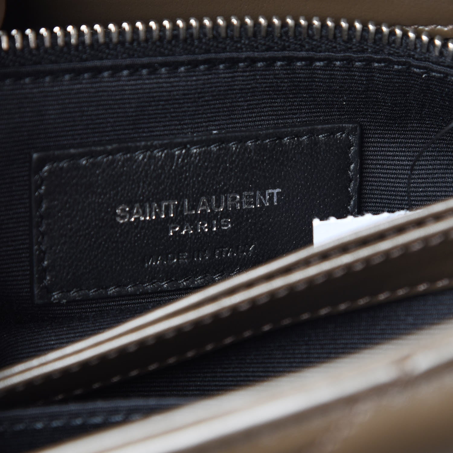 Saint Laurent Calfskin Y Quilted Monogram Toy Loulou Crossbody Bag Faggio 6 of 11
