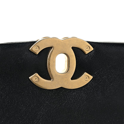 Chanel Lambskin Quilted Medium Chanel 19 Flap Black 11 of 13