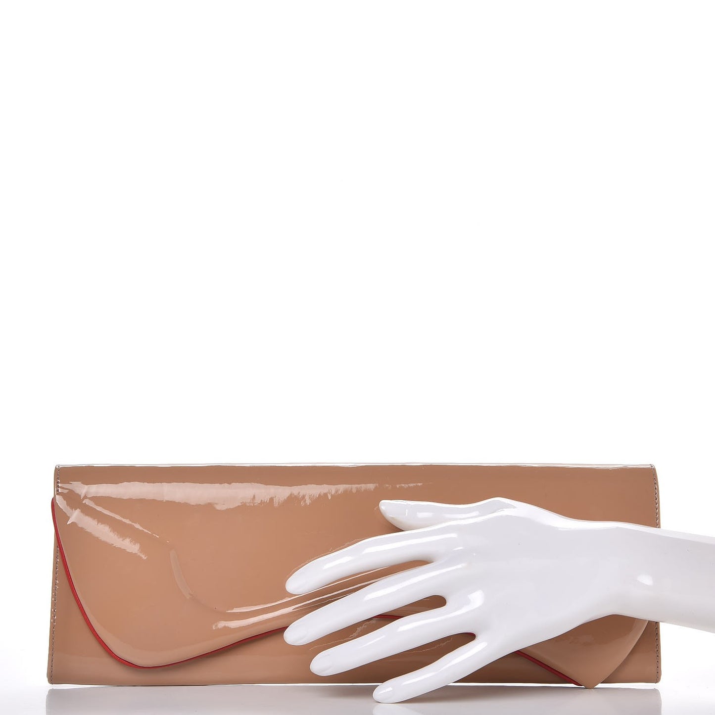 Patent Pigalle Clutch Nude