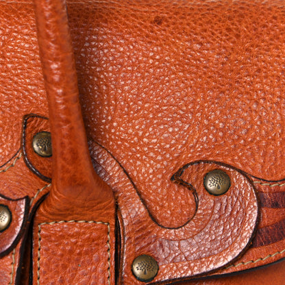 Mulberry Grained Calfskin Tooled Darwin Bayswater Oak 19 of 25
