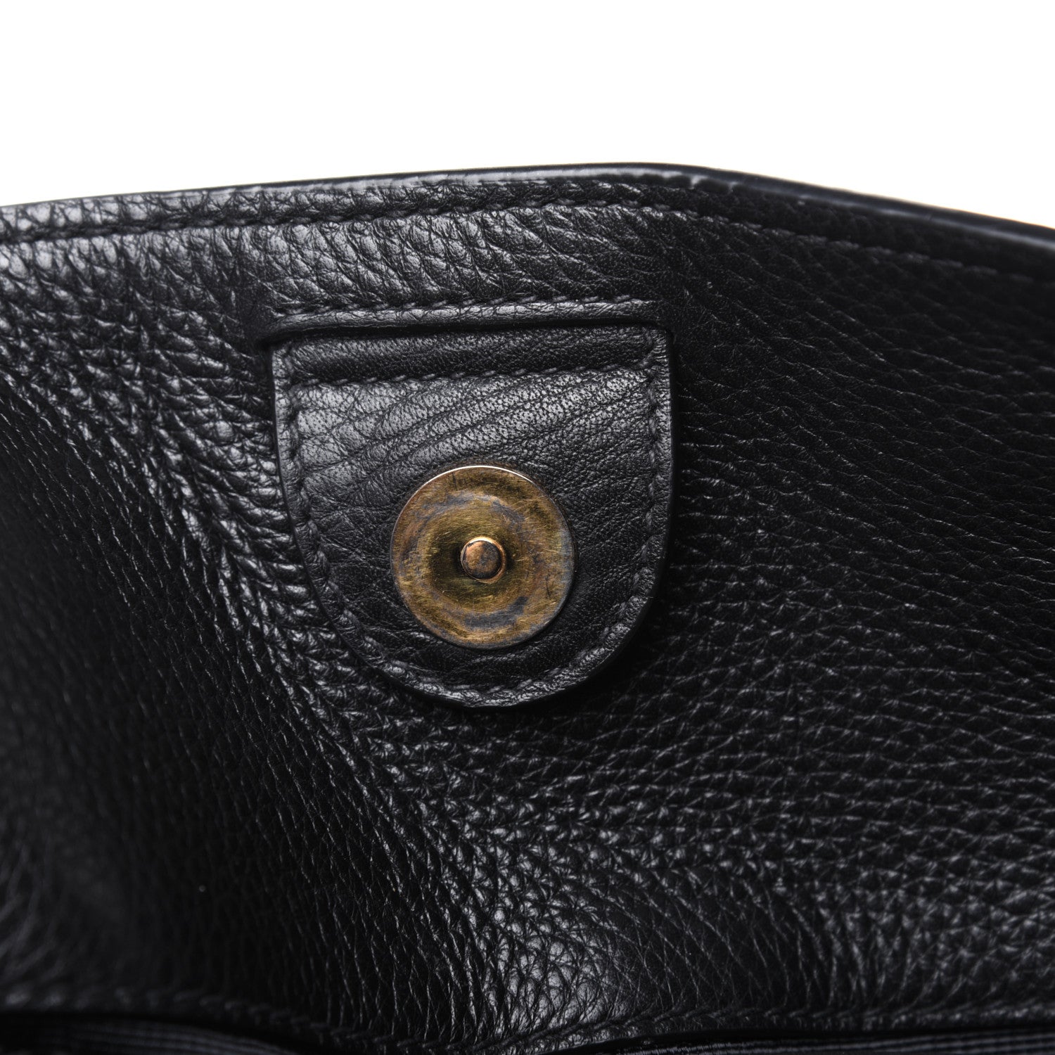Prada Vitello Daino Side Zip Tote Black 10 of 25
