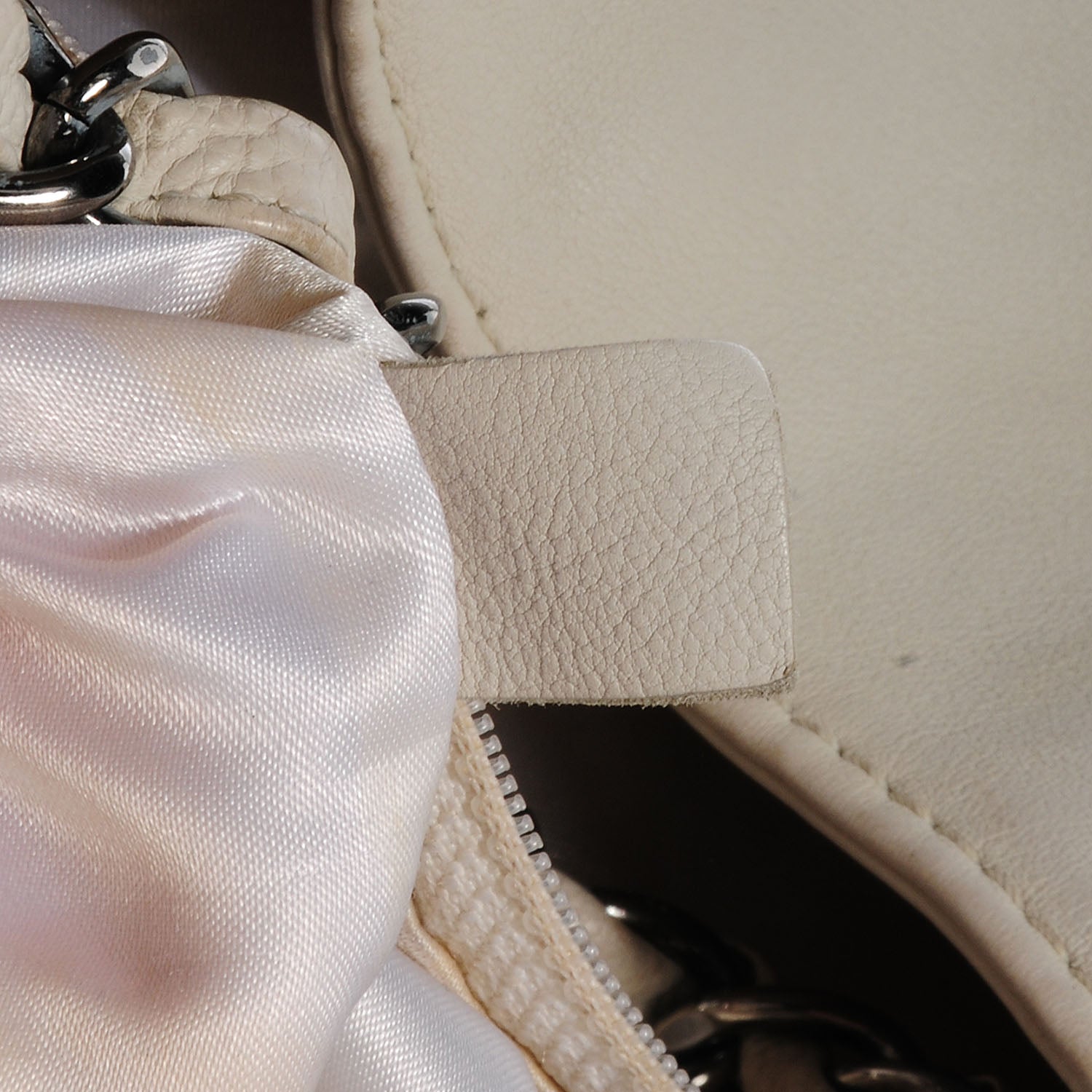 Chanel Calfskin Baby Coco Cabas White 7 of 8