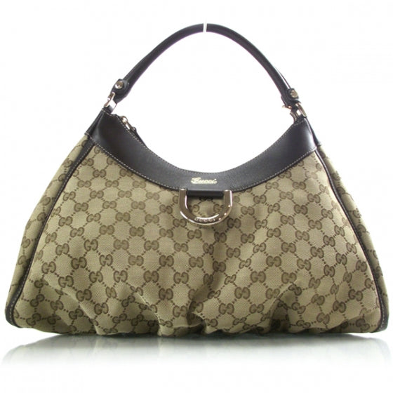 Monogram D Gold Hobo