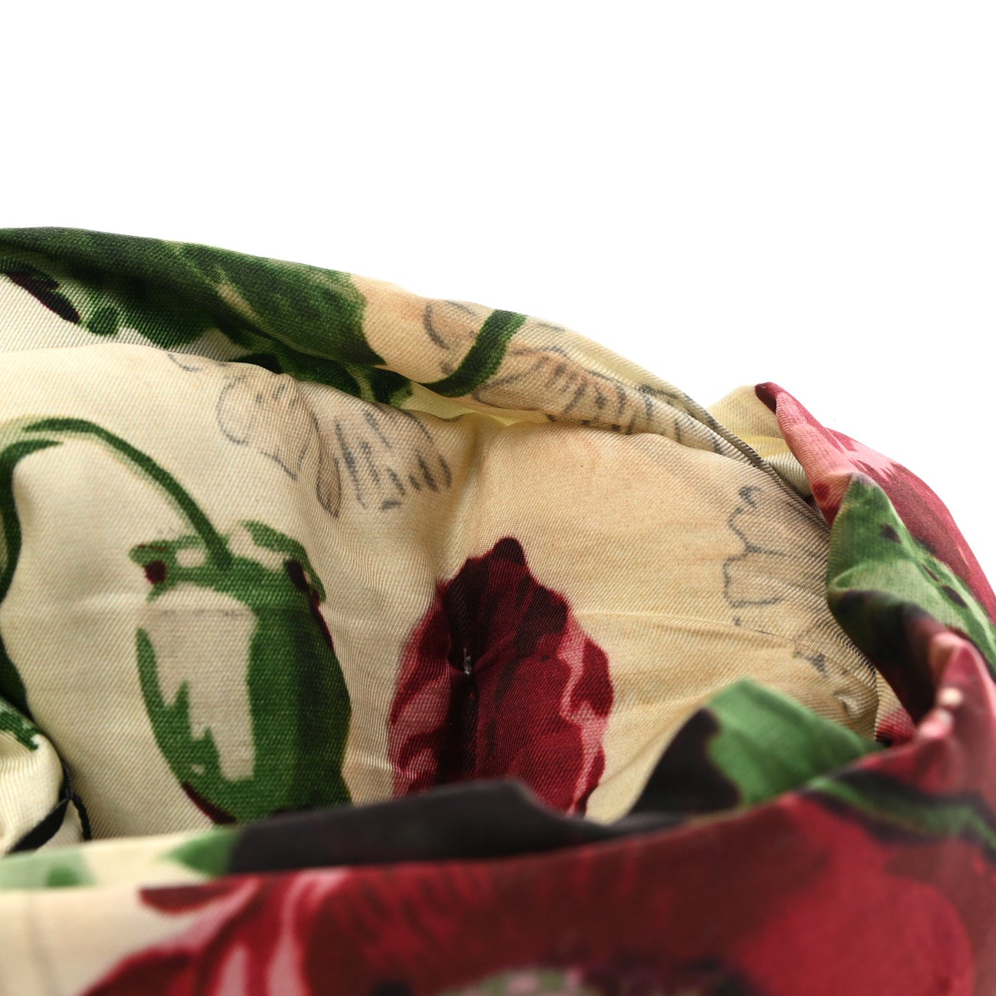 Silk Flora Print Headband M Multicolor