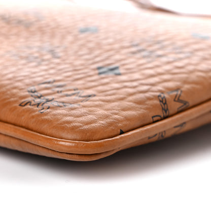 MCM Visetos Original Medium Pouch Cognac 11 of 12