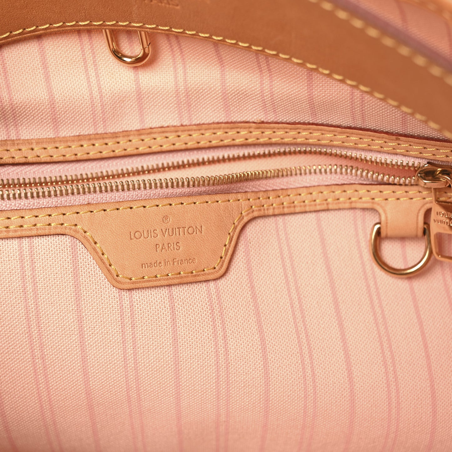 Damier Azur Delightful MM Rose Ballerine