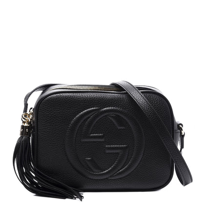 Gucci Pebbled Calfskin Small Soho Disco Bag Black 1 of 12