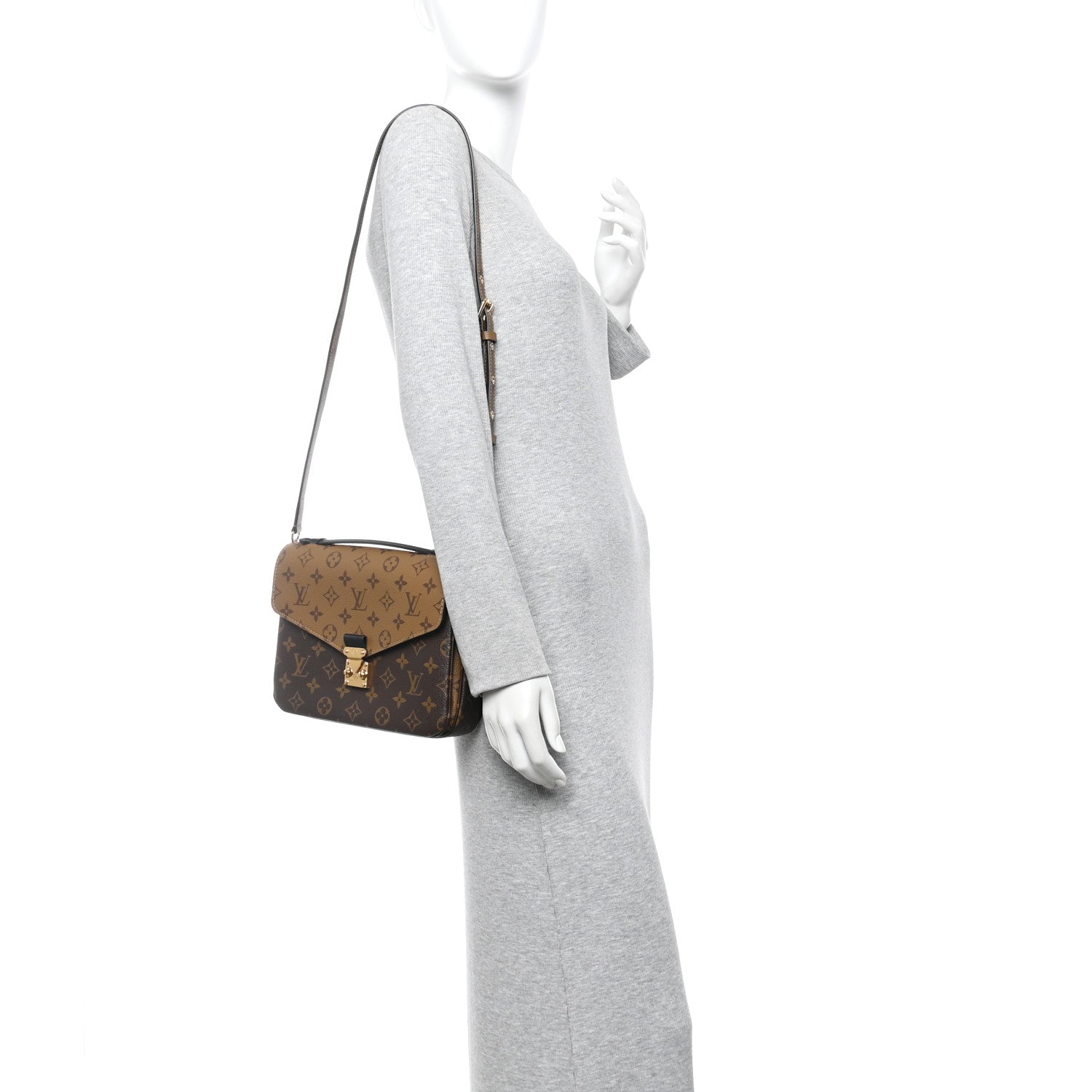 Louis Vuitton Reverse Monogram Pochette Metis 2 of 10