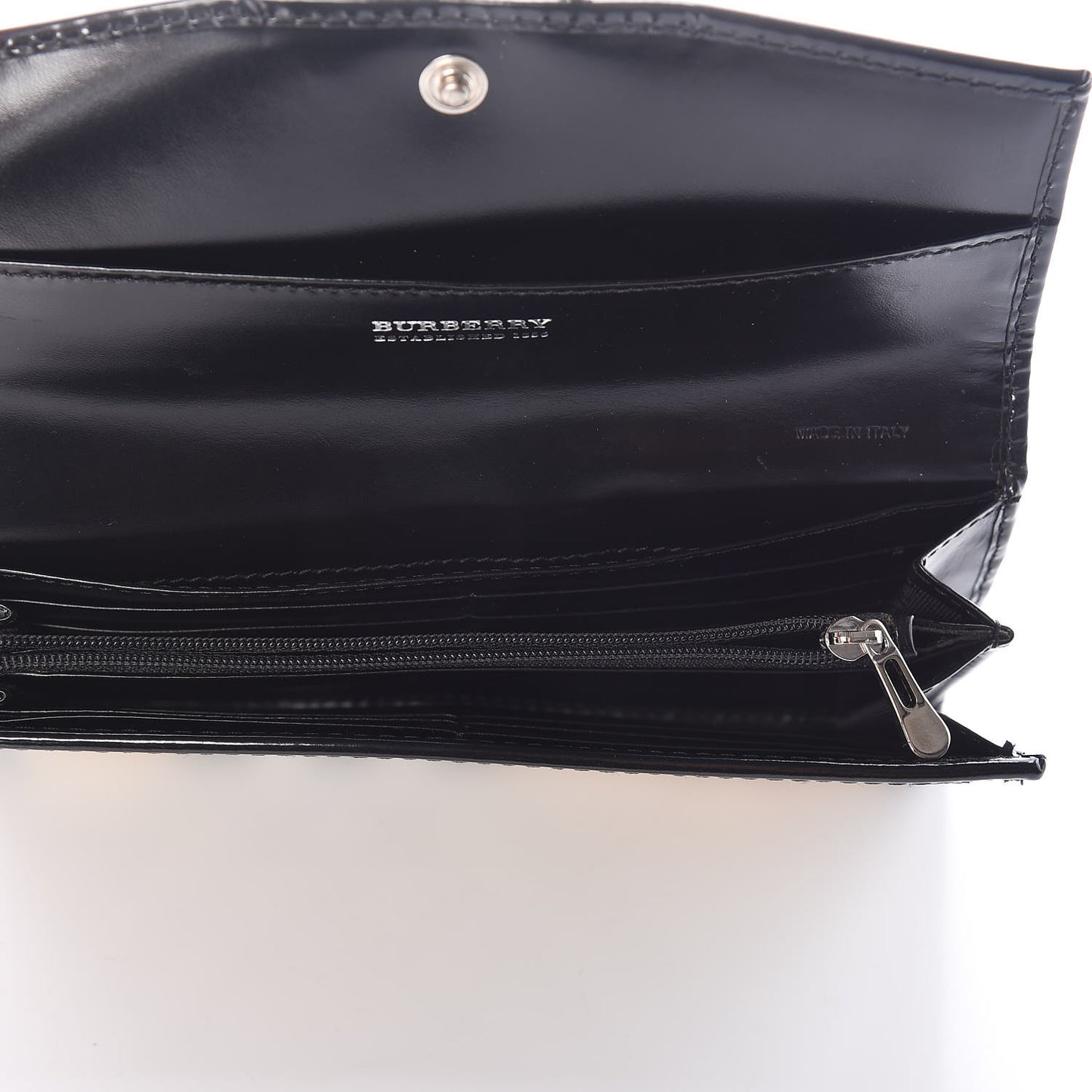 Nova Check Continental Wallet Black