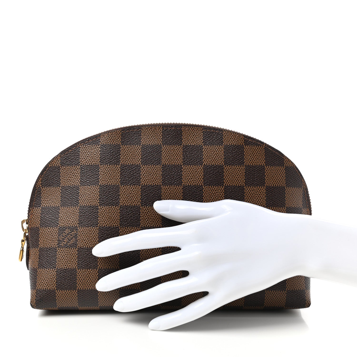 Louis Vuitton Damier Ebene Cosmetic Pouch GM 2 of 8