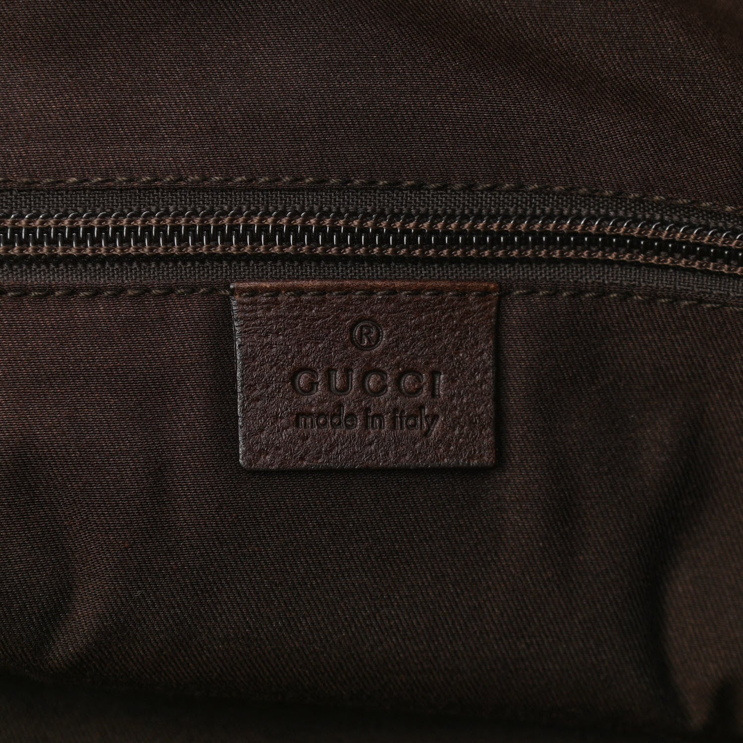 Gucci GG Monogram Medium Flap Messenger Bag Beige Dark Brown 6 of 10