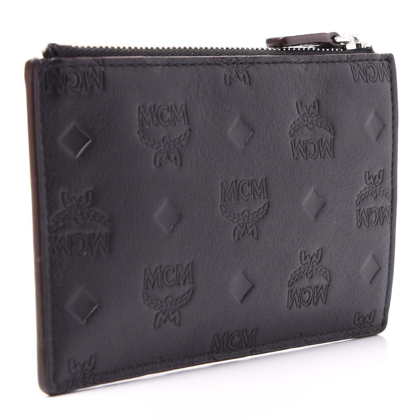 Calfskin Ottomar Monogram Key Pouch Black