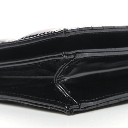 Christian Dior Patent Cannage Lady Dior Convertible Clutch Black 6 of 10