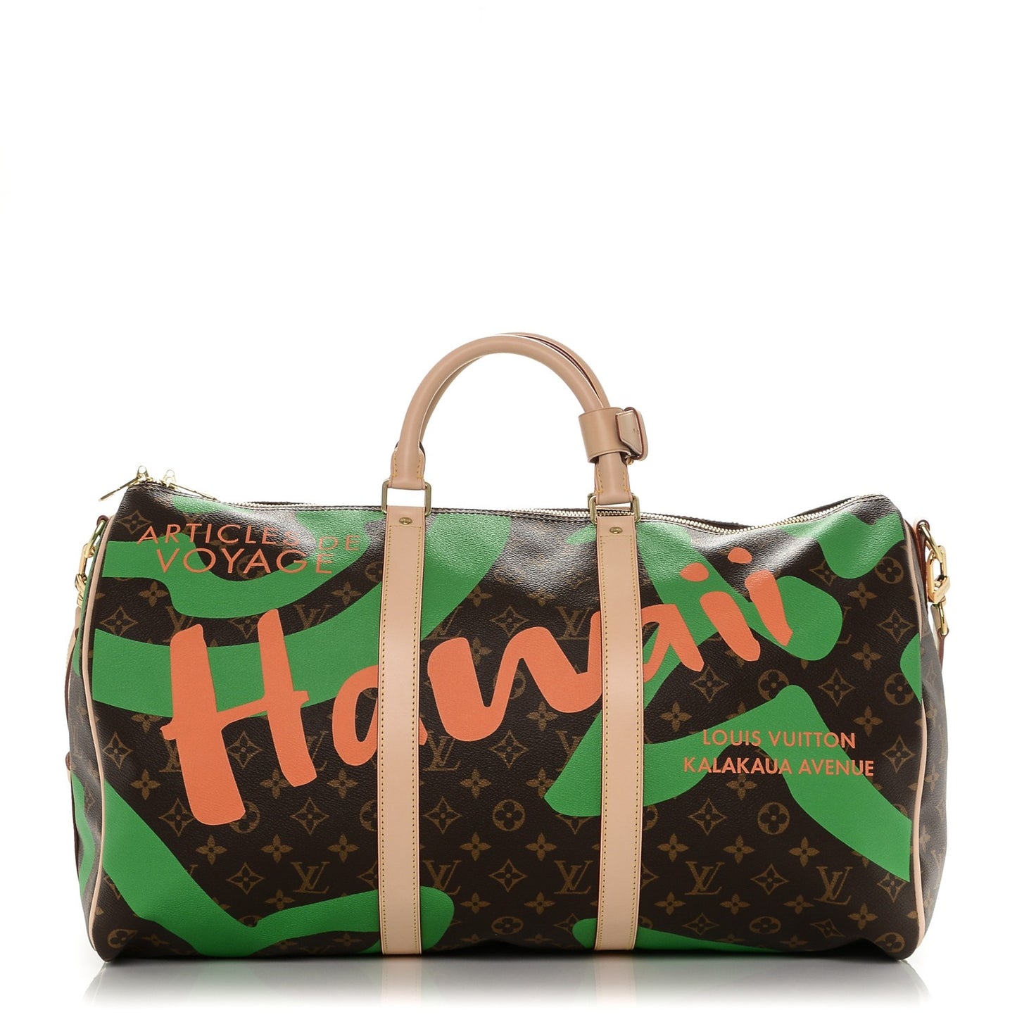 Monogram Tahitienne Hawaii Keepall 50