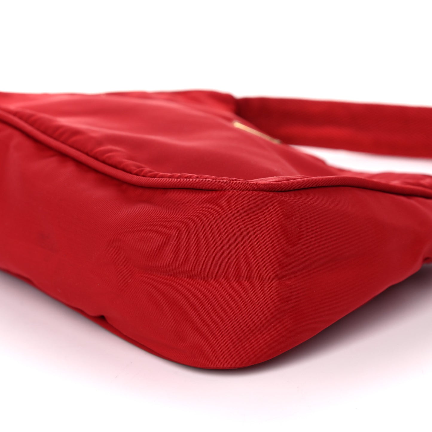 Tessuto Nylon Sport Shoulder Bag Rosso