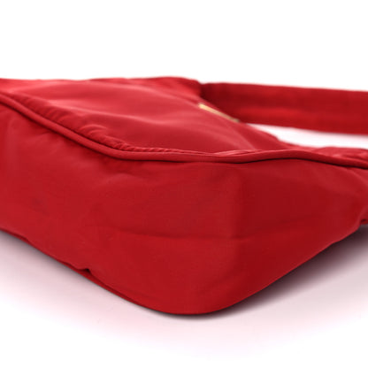 Prada Tessuto Nylon Sport Shoulder Bag Rosso 8 of 14