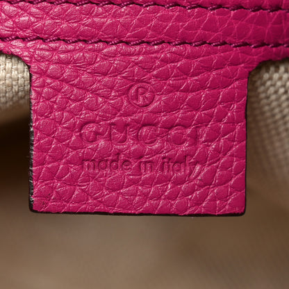 Gucci Cellarius Calfskin Medium Soho Chain Shoulder Bag Bright Bouganville 6 of 10