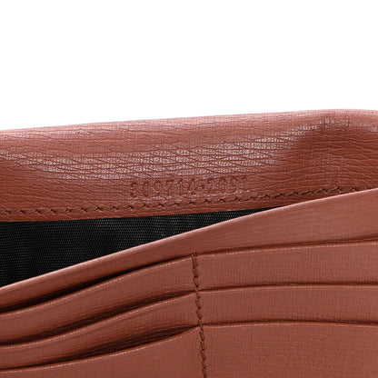 Gucci Calfskin GG Continental Wallet Brown 7 of 9