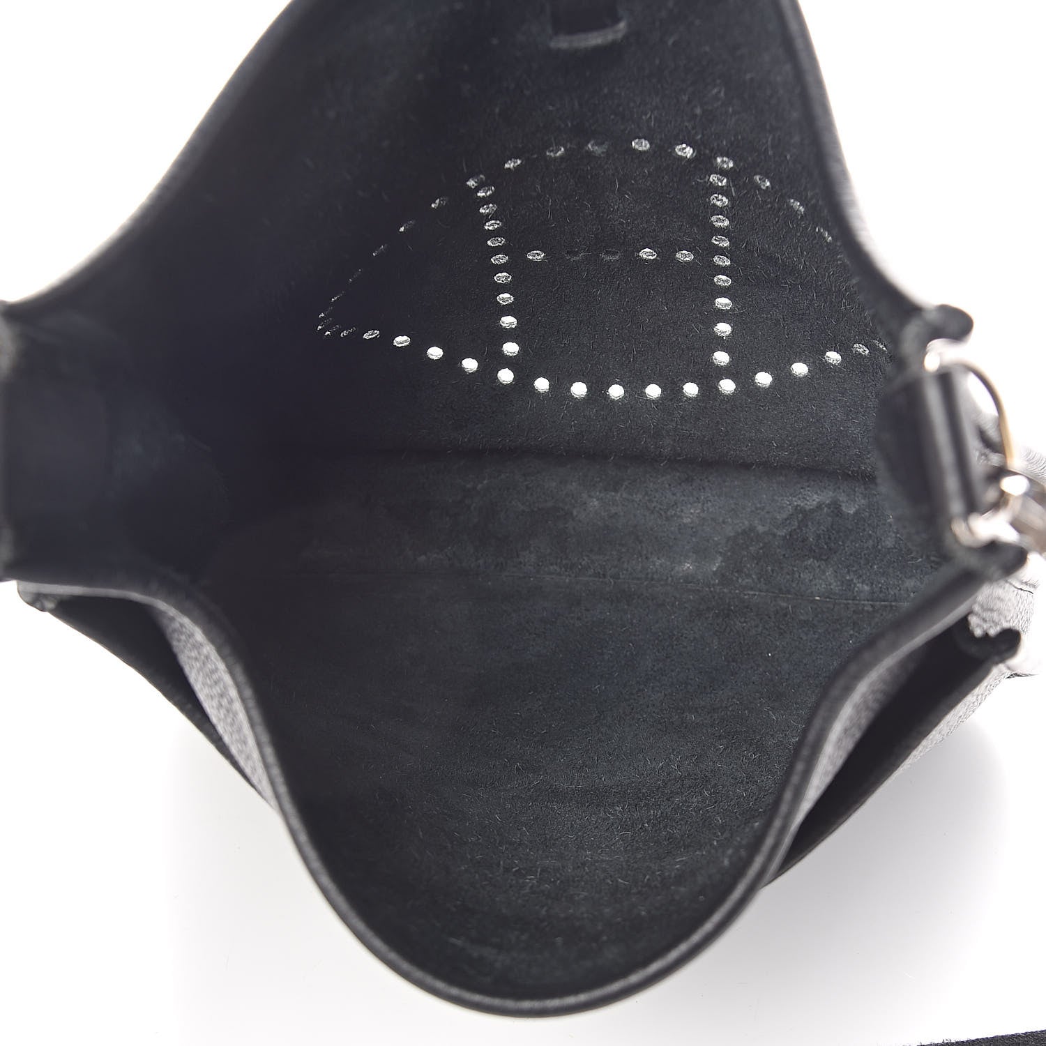 Hermes Taurillon Clemence Evelyne III PM Black 5 of 10