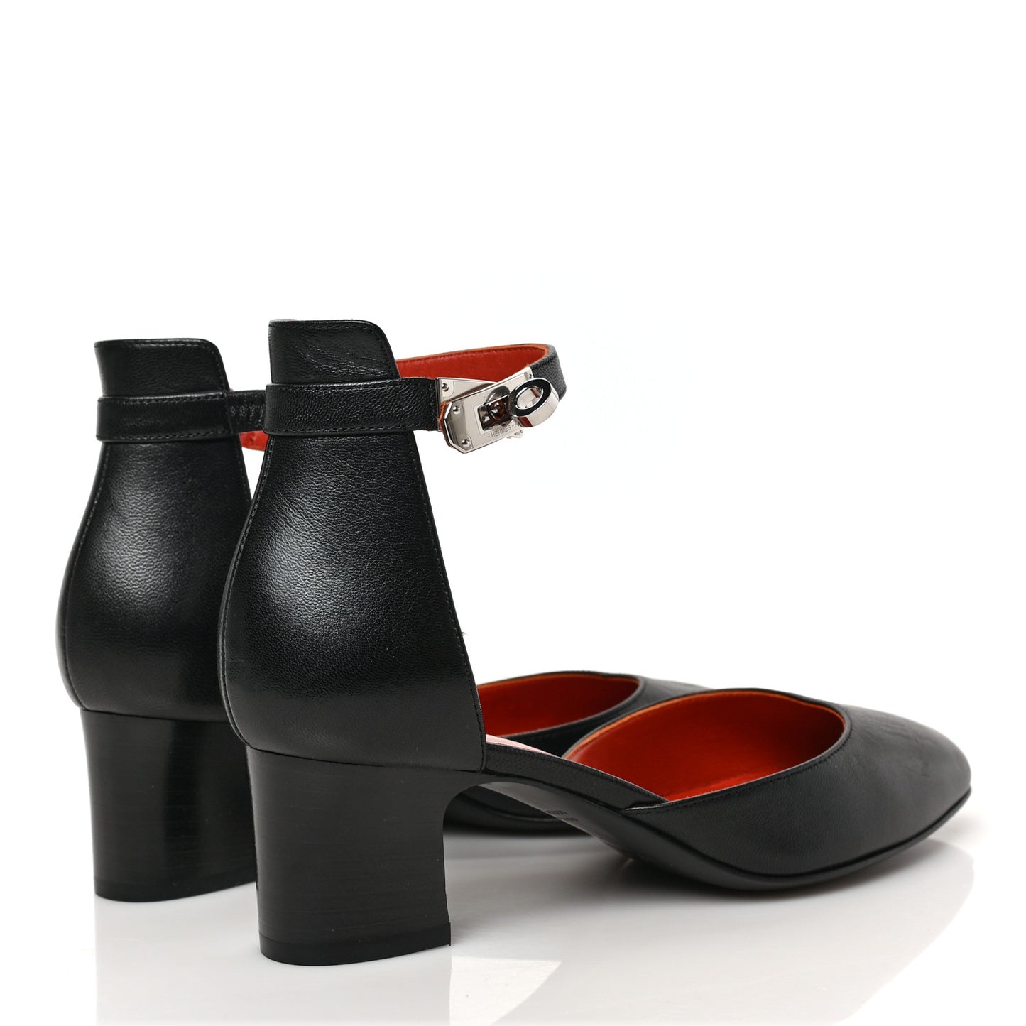 Goatskin Baby 55 Pumps 36 Black