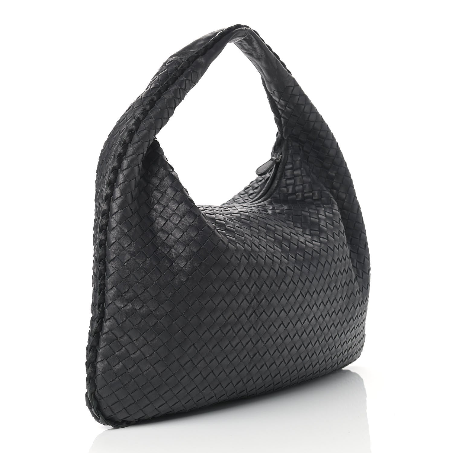 Bottega Veneta Nappa Intrecciato Large Veneta Hobo Black 3 of 15