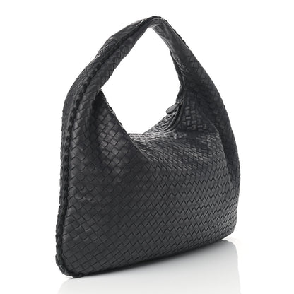 Bottega Veneta Nappa Intrecciato Large Veneta Hobo Black 3 of 15