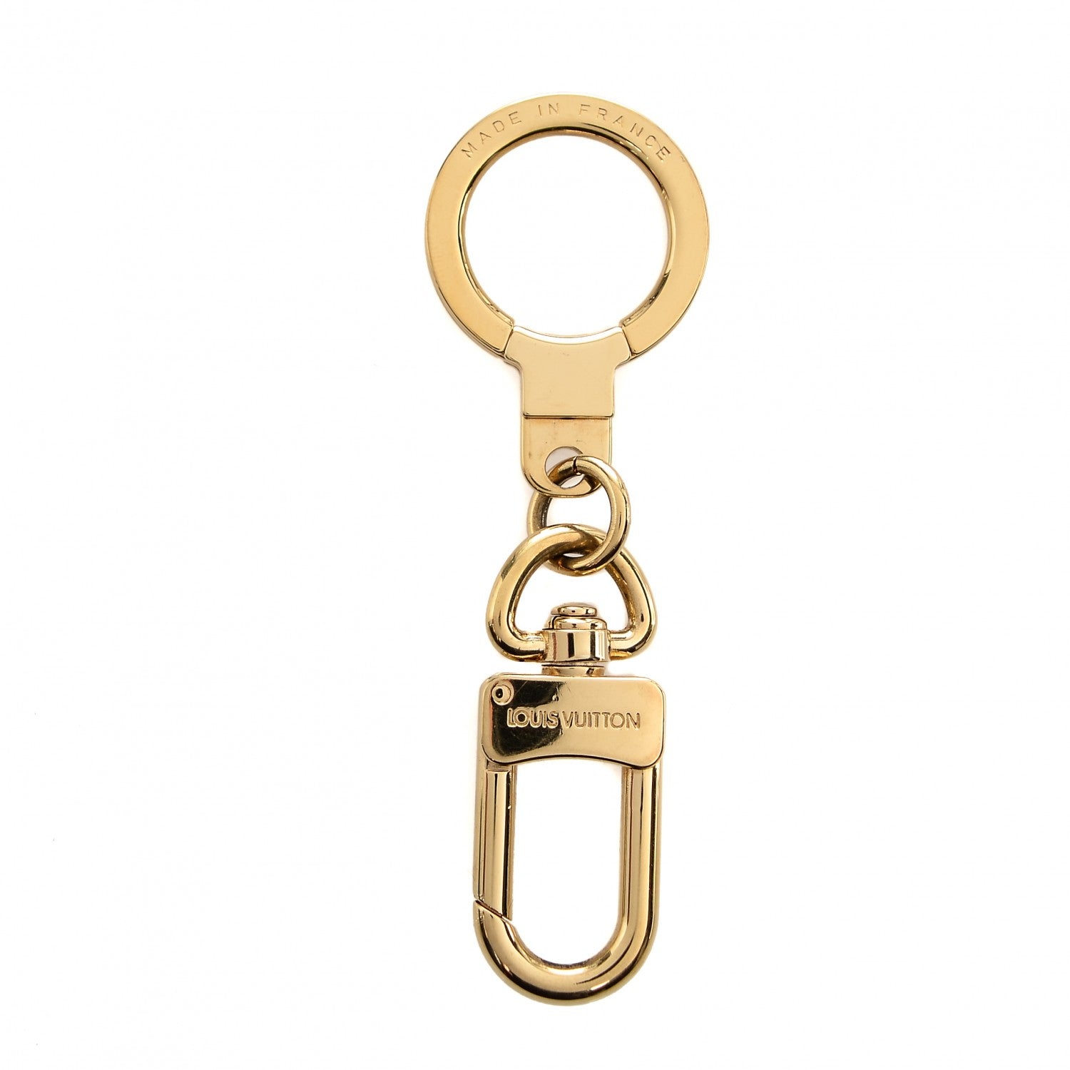 Louis Vuitton Pochette Extender Key Ring Gold 1 of 4
