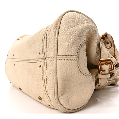 Chloe Calfskin Medium Paddington Satchel Ivory 10 of 10