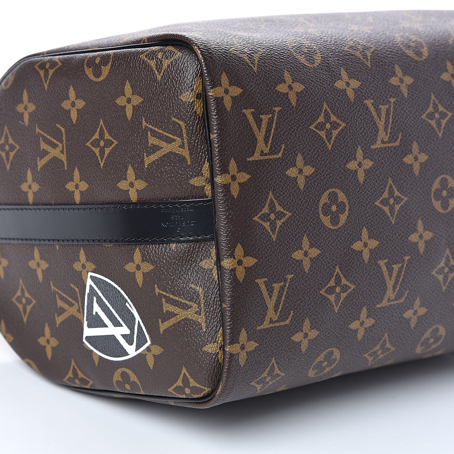 Monogram My World Tour Speedy Bandouliere 30 Black