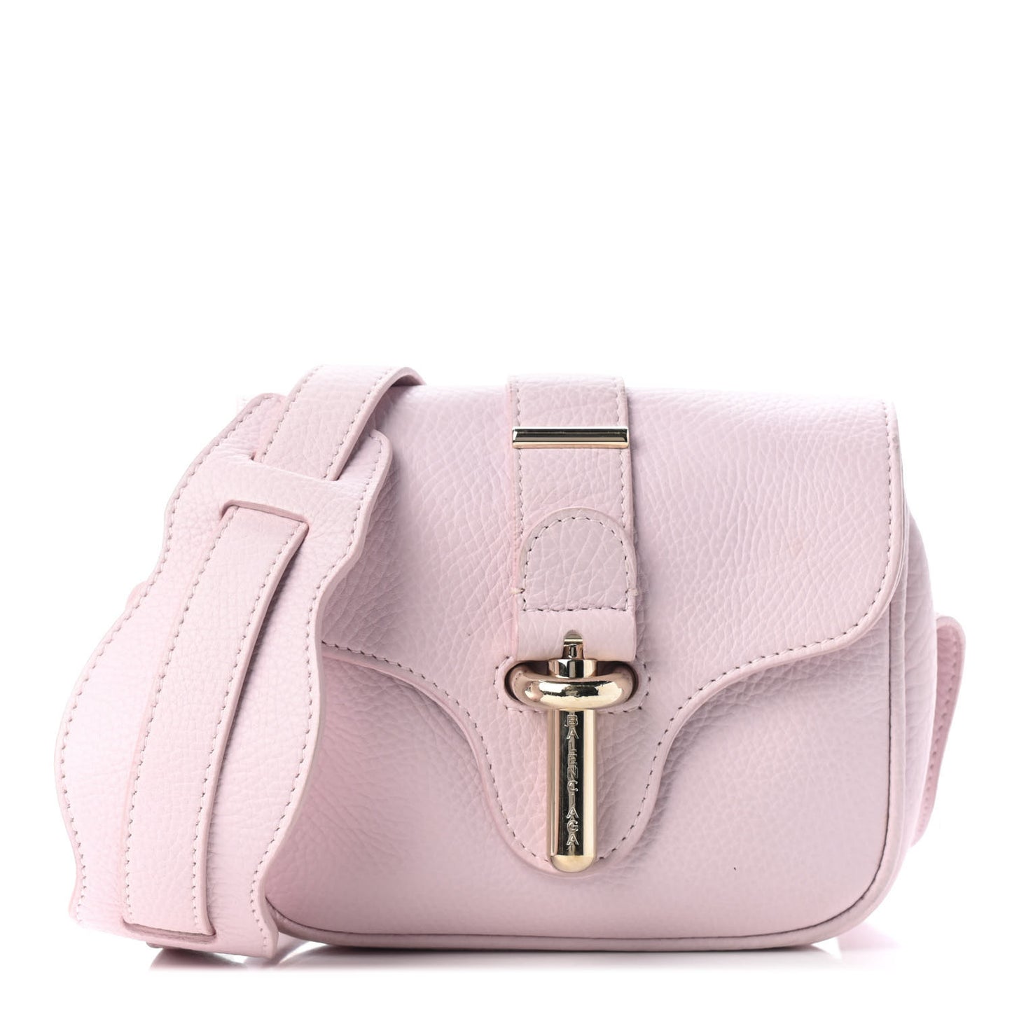 Grained Calfskin Tube XS Rose Poudre