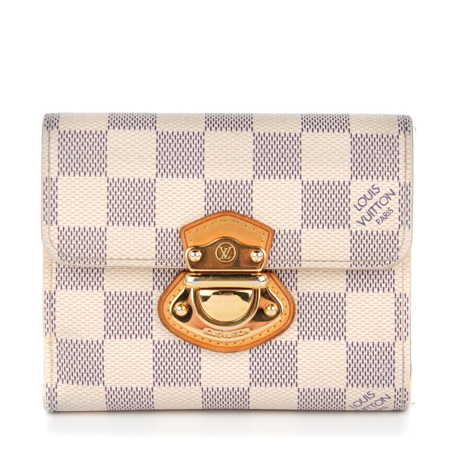 Louis Vuitton Damier Azur Joey Wallet 1 of 12