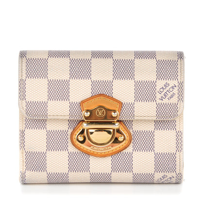 Louis Vuitton Damier Azur Joey Wallet 1 of 12