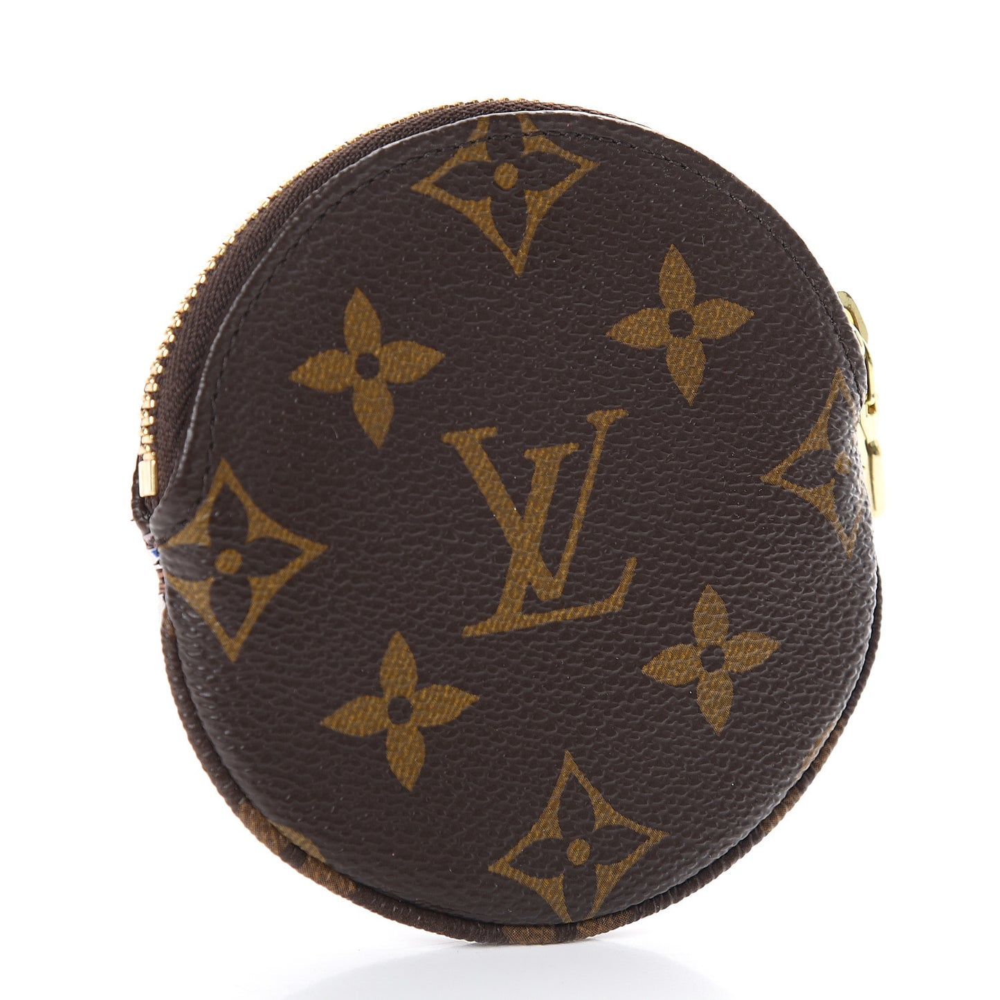 Monogram 2016 Christmas Animation Round Coin Purse Rouge