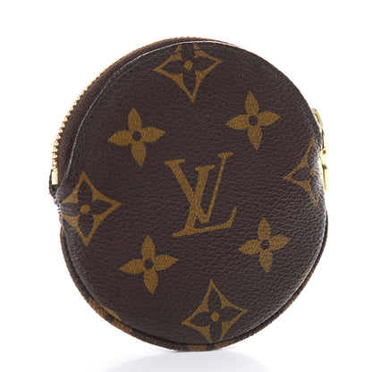 Louis Vuitton Monogram 2016 Christmas Animation Round Coin Purse Rouge 2 of 5