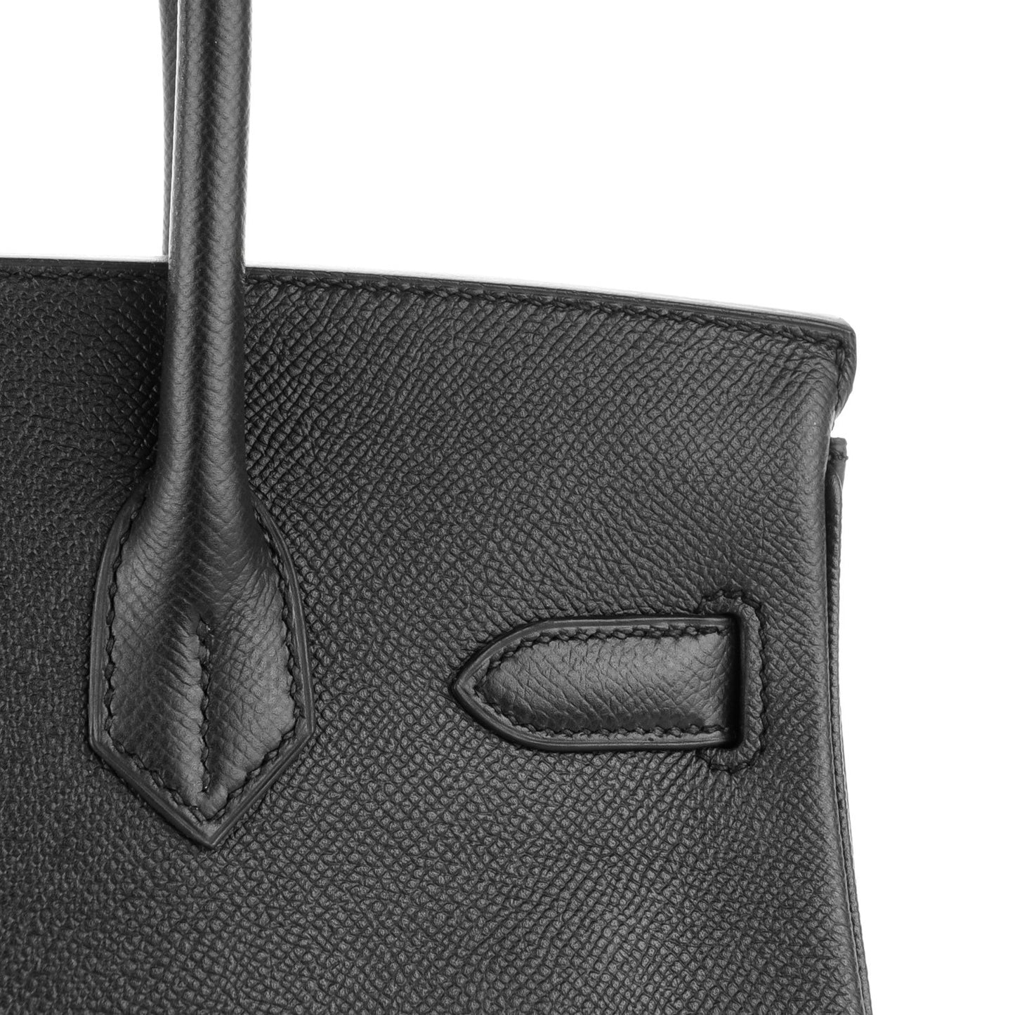 Epsom Birkin 30 Black