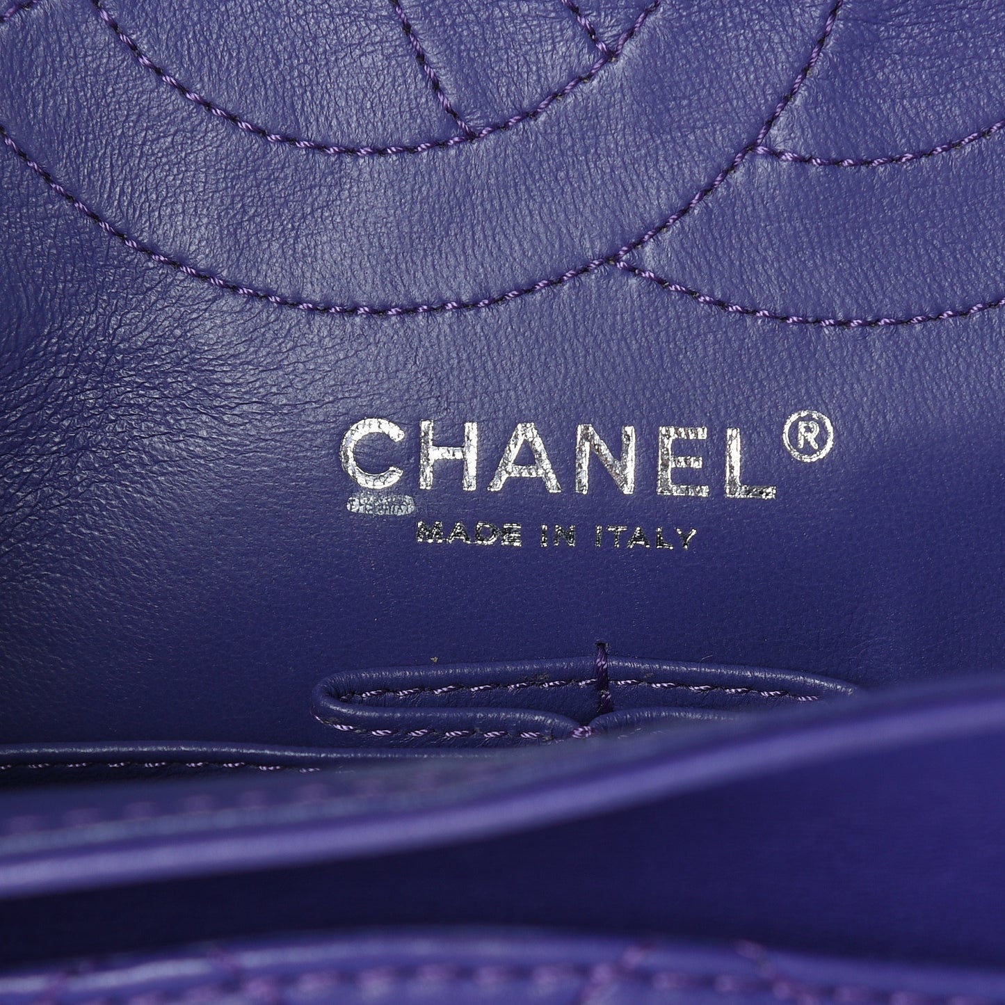 Lambskin Quilted 2.55 Reissue 226 Flap Purple